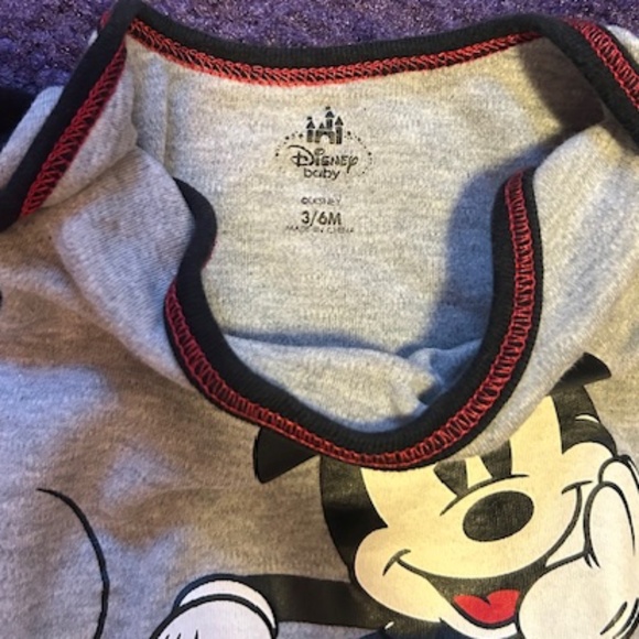 Disney Baby, Mickey Mouse onesie and pant set - 3/6 Months - Picture 5 of 5